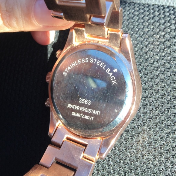 Rose gold montres Carlos watch - Picture 3 of 3